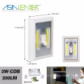 for Baby Nursery, Hallways, Bedrooms, Closets Battery Operated Cordless Using Super Bright COB LED Technology Light-Switch